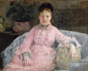 The Pink Dress 1870