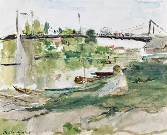 Le pont sur l'Oise 1876