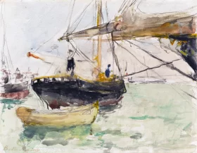 The Front of a Yacht 1875
