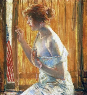 The Flag Outside Her Window, April