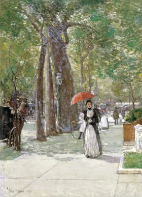 Fifth Avenue at Washington Square, New York 1891