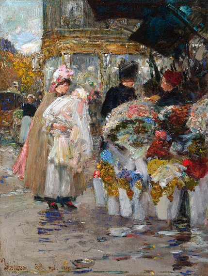 Corner Flower Shop 1889