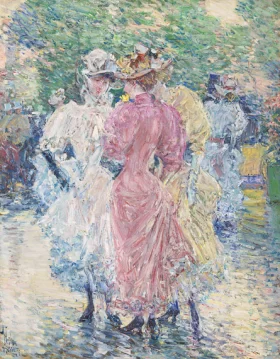 Conversation on the Avenue 1892