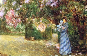 Mrs. Hassam in Villeirs-le-Bel