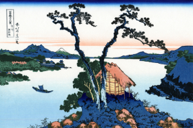 Lake Suwa in Shinano Province 1830