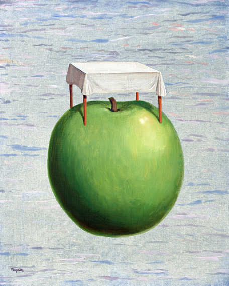 Les belles réalités by René Magritte, oil painting reproduction on canvas Les belles réalités