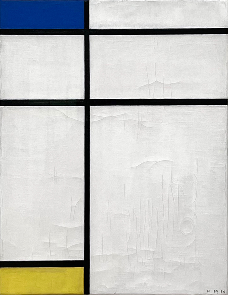 Composition (B) in Blue, Yellow and White