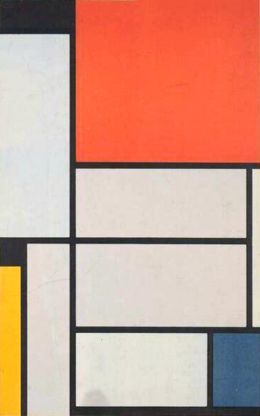 Balance in Red, Blue and Yellow Tableau I