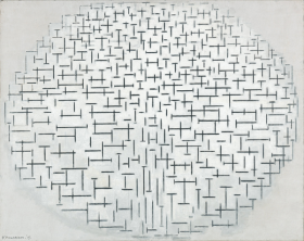 Composition 10 in black and white 1915
