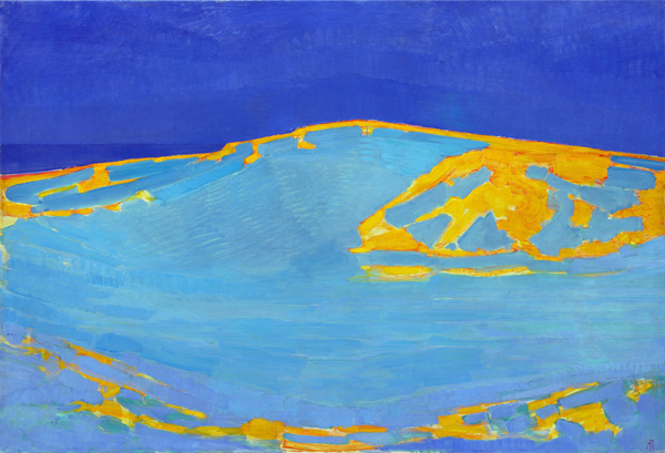Summer, Dune in Zeeland, 1910 by Piet Mondrian, oil painting reproduction on canvas Summer, Dune in Zeeland, 1910