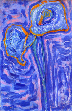 Arum lilies 1910