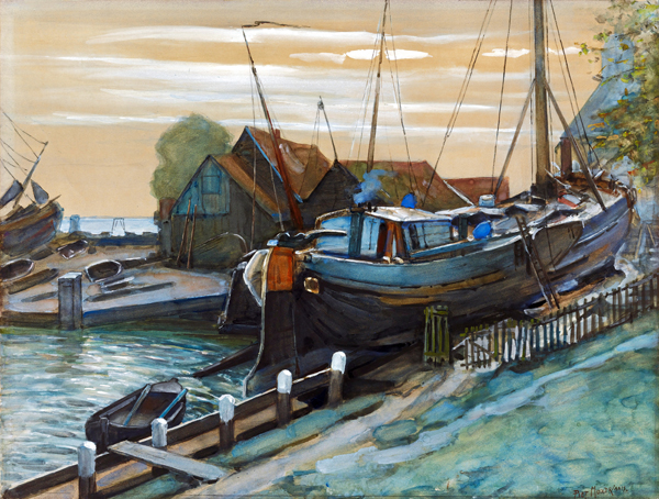 Drydock at Durgerdam