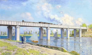 Le Pont Du Chemin De Fer à Argenteuil