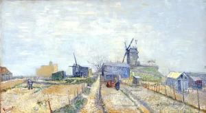 Montmartre- Mills And Vegetable Gardens 1887