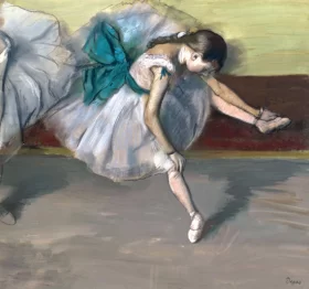 Vue de Donnemarie-en-Montois Danseuse Au Repos 1879