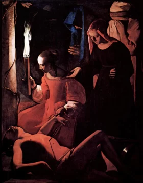 Peace 1860 St Sebastian tended by St Irene