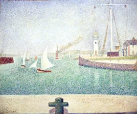 Entrance Of The Port Of Honfleur