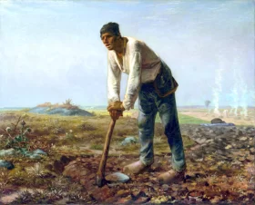 Placeholder-PBE0087 Man with a Hoe