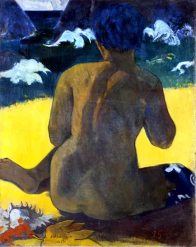 Vahine No Te Miti Woman At the Beach