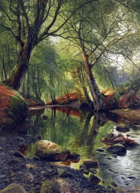 A woodland stream 1895