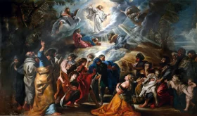 Esther Before Ahasuerus The Transfiguration of Christ 1605