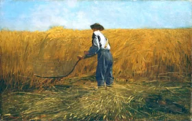 The Shepherdess The Veteran in a New Field 1865