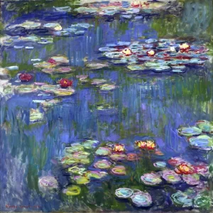 Water Lilies, 1916 by Claude Monet