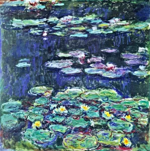 Water Lilies, 1914 by Claude Monet