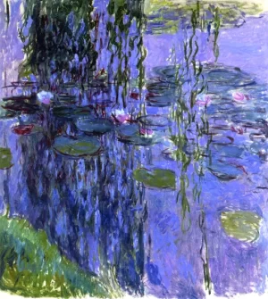 Water Lilies, 1916-19 by Claude Monet Water Lilies, 1916-19 by Claude Monet