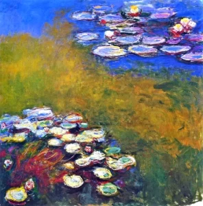 Water Lilies, 1914-17 by Claude Monet Water Lilies, 1914-17 by Claude Monet