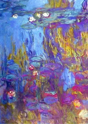 Water Lilies, 1914-17 by Claude Monet Water Lilies, 1914-17 by Claude Monet