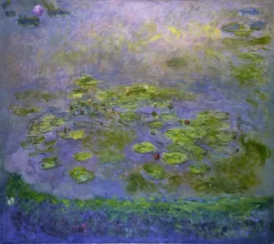 Water Lilies, 1914-17 by Claude Monet Water Lilies, 1914-17 by Claude Monet