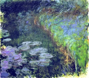 Water Lilies, 1914-17 by Claude Monet Water Lilies, 1914-17 by Claude Monet