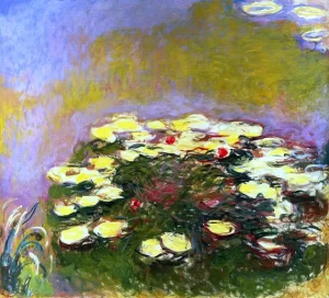 Water Lilies, 1914-17 by Claude Monet Water Lilies, 1914-17 by Claude Monet