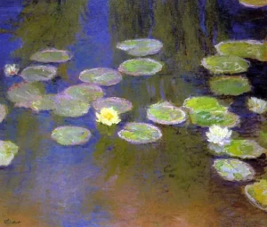 Water Lilies, 1897-99 by Claude Monet Water Lilies, 1897-99 by Claude Monet
