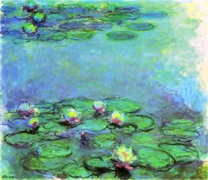 Water Lilies, 1914-17 by Claude Monet Water Lilies, 1914-17 by Claude Monet