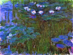 Water Lilies, 1914-17 by Claude Monet Water Lilies, 1914-17 by Claude Monet
