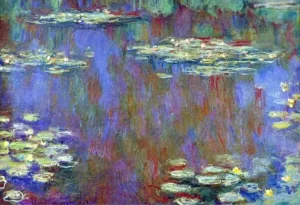 Water Lilies, 1906-07 by Claude Monet Water Lilies, 1906-07 by Claude Monet