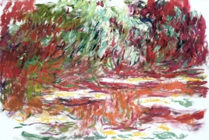 Water Lily Pond, 1918-19 by Claude Monet Water Lily Pond, 1918-19 by Claude Monet