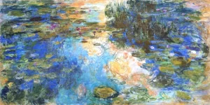 Water Lily Pond, 1917-19 by Claude Monet Water Lily Pond, 1917-19 by Claude Monet