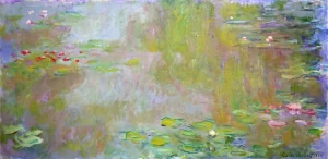 Water Lily Pond, 1917 by Claude Monet Water Lily Pond, 1917 by Claude Monet