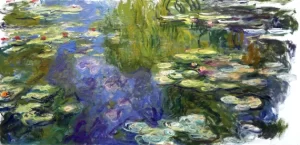 Water Lilies, 1917-19 by Claude Monet Water Lilies, 1917-19 by Claude Monet
