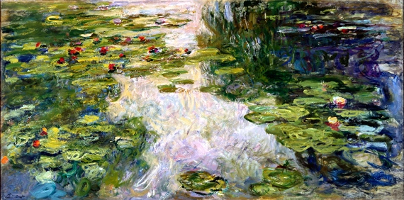 Water Lilies, 1917-19 by Claude Monet