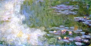 Water Lily Pond, 1917-19 by Claude Monet Water Lily Pond, 1917-19 by Claude Monet