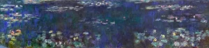 Water Lilies, Green Reflection, 1920-26 by Claude Monet Water Lilies, Green Reflection, 1920-26 by Claude Monet