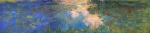 The Water-Lily Pond by Claude Monet