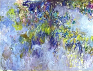 Wisteria, 1919 by Claude Monet