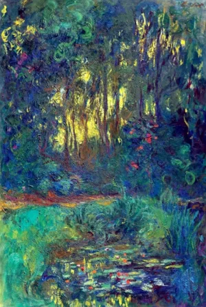 Coin Du Bassin Aux Nymphéas by Claude Monet