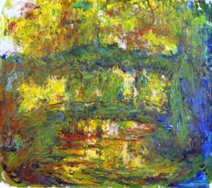 The Japanese Bridge, 1918-24 by Claude Monet