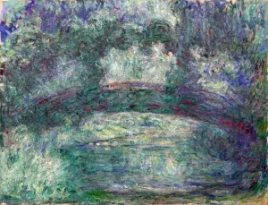 The Japanese Bridge, 1918-24 by Claude Monet